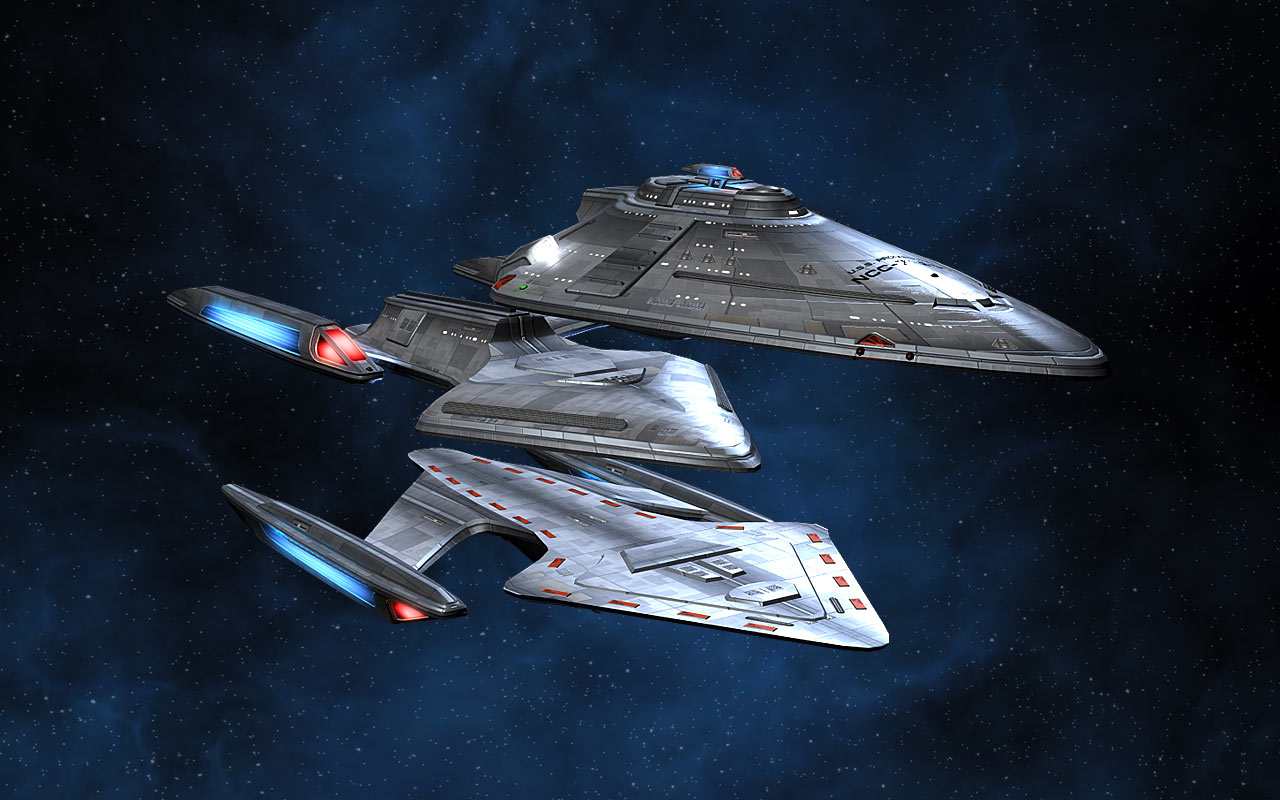 USS Typhon represented in multi-vector assault mode